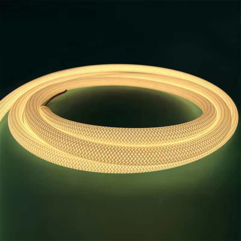 5V 360 Degree Round Waterproof Flex LED Fabric Strips Weave White Neon Strip Lights