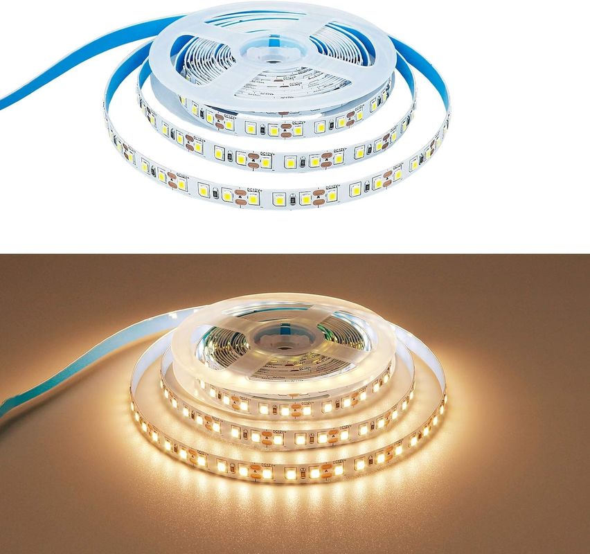 2835 Светодиодный световой источник 5M/Roll DC 12V/24V White PCB Emitting Color Для внутреннего освещения