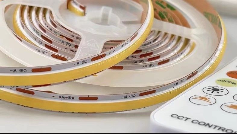 90 CRI COB 560leds CCT Dimmable LED Strip 8mm PCB для энергосбережения экологически чистое освещение в Европе