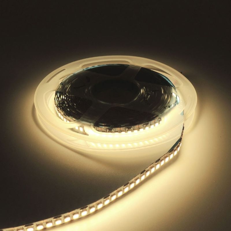 Не водонепроницаемая белая пластина 2835 светодиодная полоса 120LED излучающий цвет 3000K/4000K/6000K 5m/roll 120° угол луча