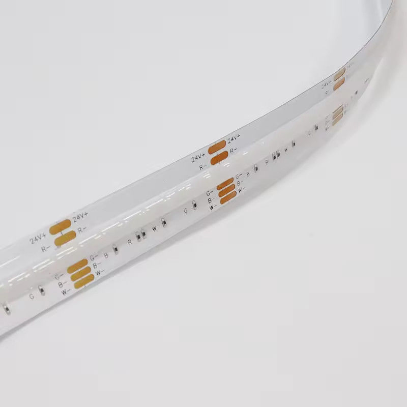Сверхяркость СОБ светодиодная полоса RGB 12 мм многоцветная 120 градусов сверхширокая 1080 светодиодов / м СОБ полоса света полный цвет