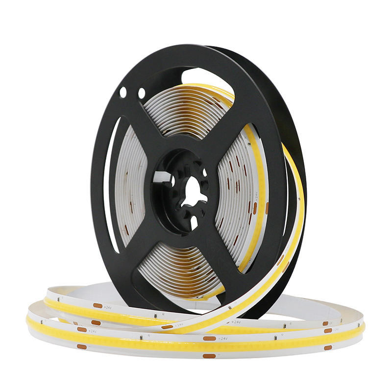 Горячая продажа 480leds 12W/M Dimmable IP20 90Ra COB LED Strip 12V/24V Входное напряжение