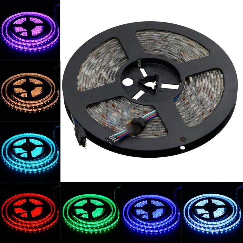 5Meter 150leds TV подсветка подсветка лента DC5V Дистанционное управление 24 ключа SMD5050 RGB лента Tira USB порт лента Гибкий подсветка