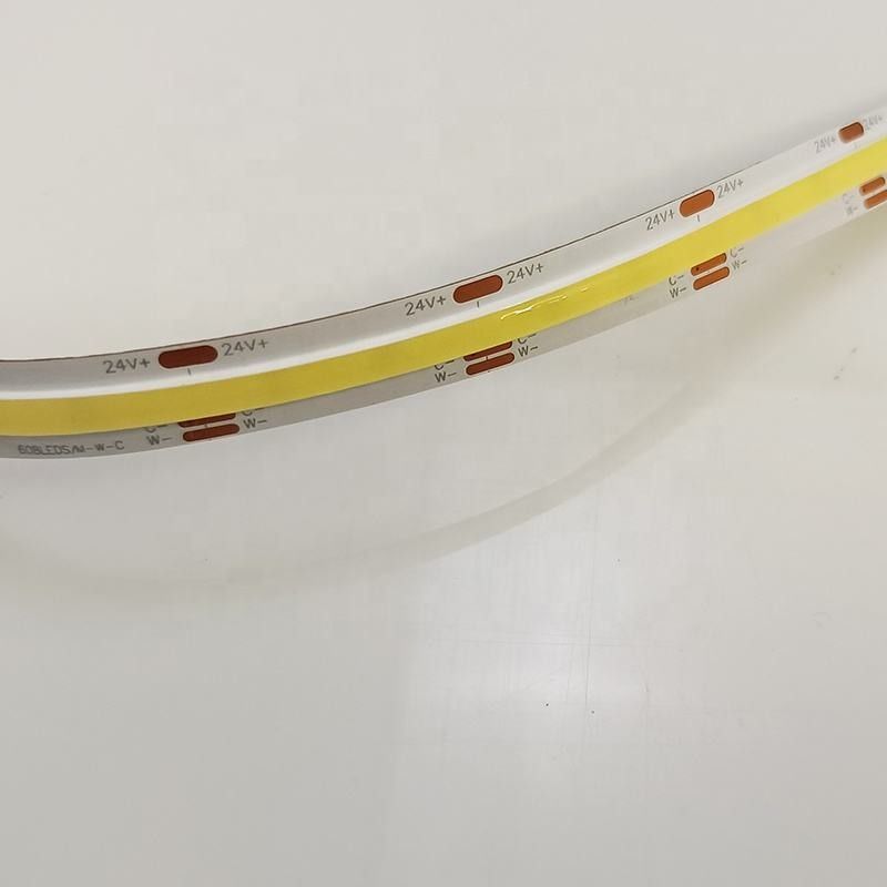 Гибкая CCT COB Снижаемая светодиодная лента 560Led/m 90 CRI DC24V CE/RoHS сертифицированная