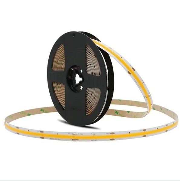 Сертифицированная 10W/m 2700K-6500K 90 CRI CRI регулируемая светодиодная лента COB для гасимого освещения