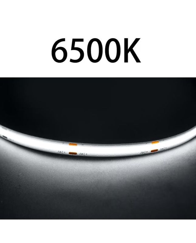 Высокий CRI DC24V COB480 светильники 5m/roll RA90 cob полоска для внутреннего наружного украшения водонепроницаемая профиль COB полоска