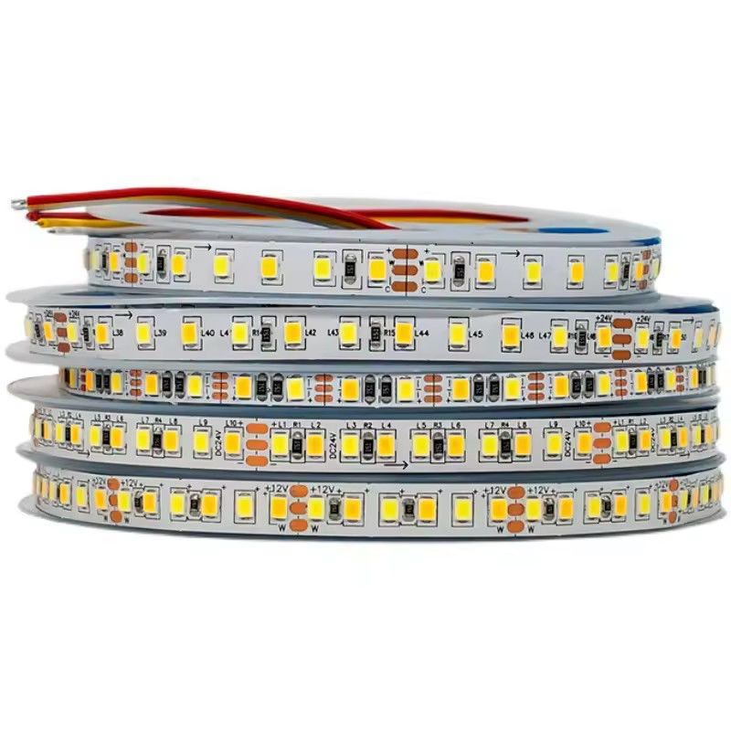 2835 120Leds 8W/M CRI80 Гибкая светодиодная лента 5M/10M Длина для домашнего рождественского украшения
