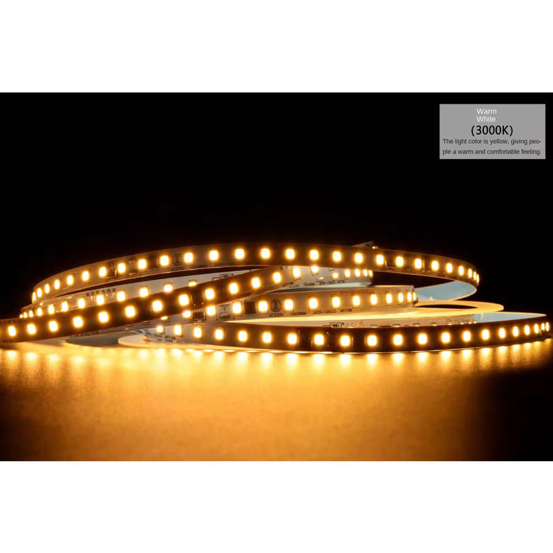 2835 120Leds 8W/M CRI80 Гибкая светодиодная лента 5M/10M Длина для домашнего рождественского украшения