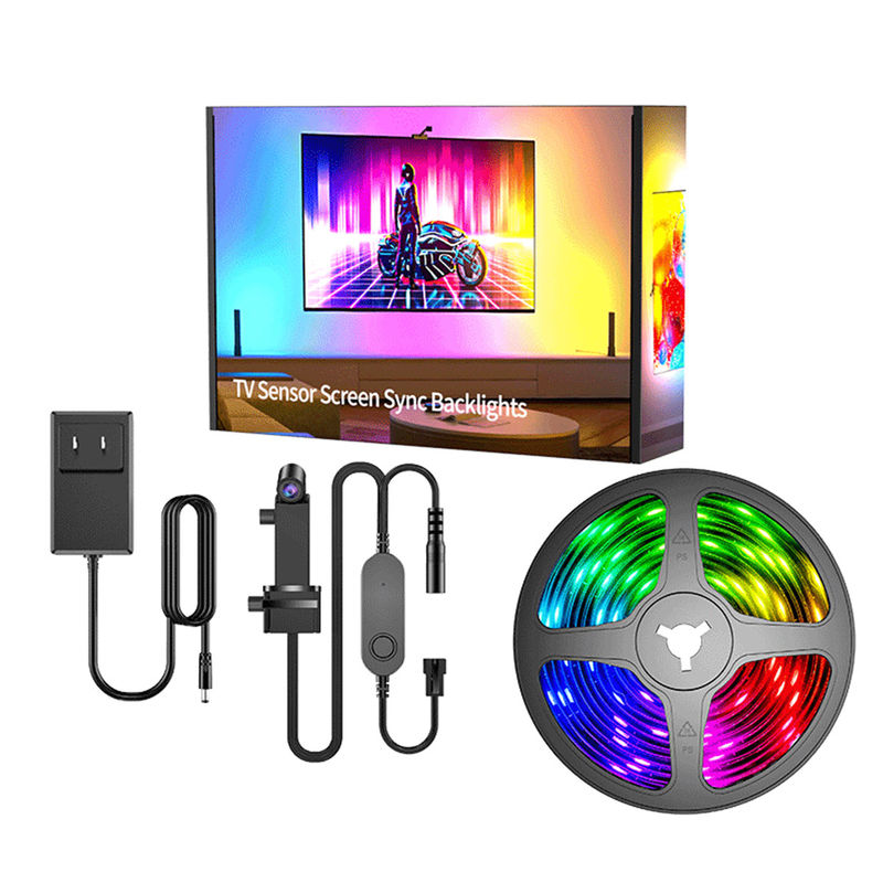 Домашнее украшение 3.8M 5M USB IP20 TV LED фонари с музыкой WIFI TUYA Smart Home APP Control
