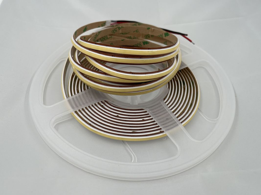 12V COB576Led/M 6,6MM Ширина сглаживаемая 2700K до 6500K CCT COB светодиодная лента гибкое освещение CE сертифицированное