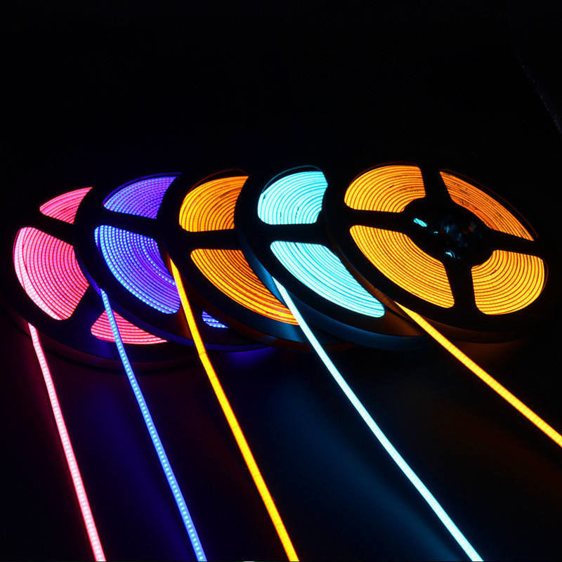 Реальная двойная печатная пленка низкого напряжения COB LED для внутреннего украшения и массы продукта 0,2 кг