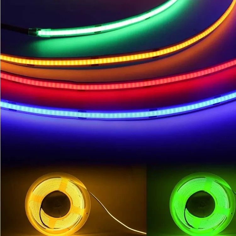 8 мм Led Cob Strip 24v Light Strip Usb Tv Backlight Flex 12v Ультратонкий Малый Коб