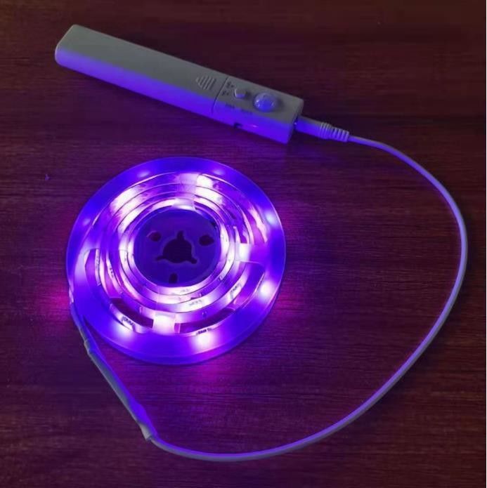 SMD2835 светодиодный светодиод с датчиком движения 1 м длина USB перезаряжаемый режим дня и ночи