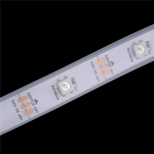Водонепроницаемая 12В ws2812 ws2811 светодиодная полоска 60LED для магического цвета RGB декорации CRI Ra 80