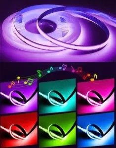 Масса продукта 0,3 кг 5 м 10 м умный светофор с цветом мечты RGB COB Chip LED