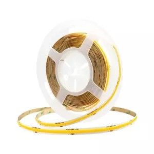 Водонепроницаемая COB 252leds CRI90 12V 24V Снижаемая темнота Внутреннее наружное украшение 5M Гибкая светодиодная лента