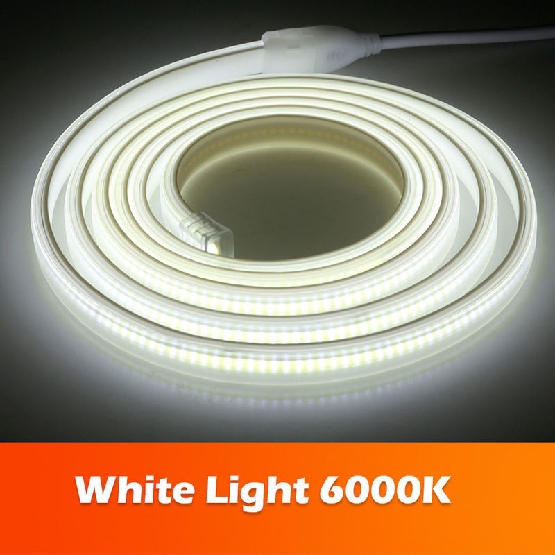 220v 280LED/m Белый/теплобелый/нейтральный белый COB светодиодная полоса CE RoHS 100m 50m Высокое напряжение