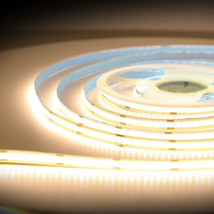 ЛЕД-линия COB с 60000 часами рабочего времени DC12V/24V CRI90 320LED/m 110lm/W