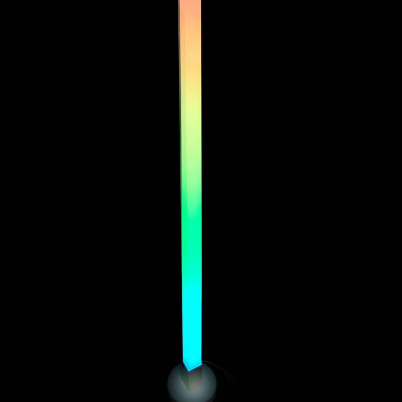 1.5M RGB цветной пульт дистанционного управления светодиодная напольная лампа для спальни декоративное окружающее освещение