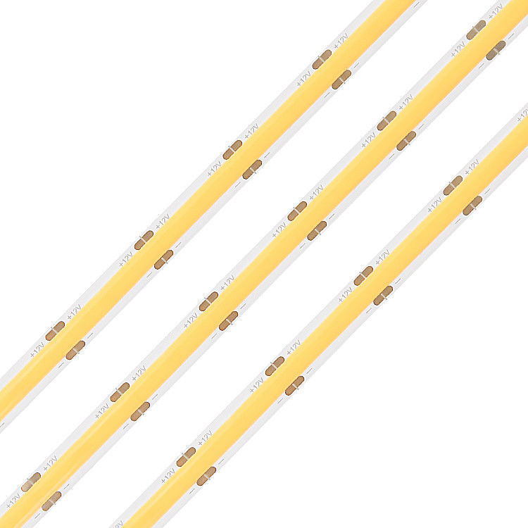 Снижаемый 320LED 8MM 12 Вольт Гибкий COB светодиодный светодиодный свет для проектов освещения праздников