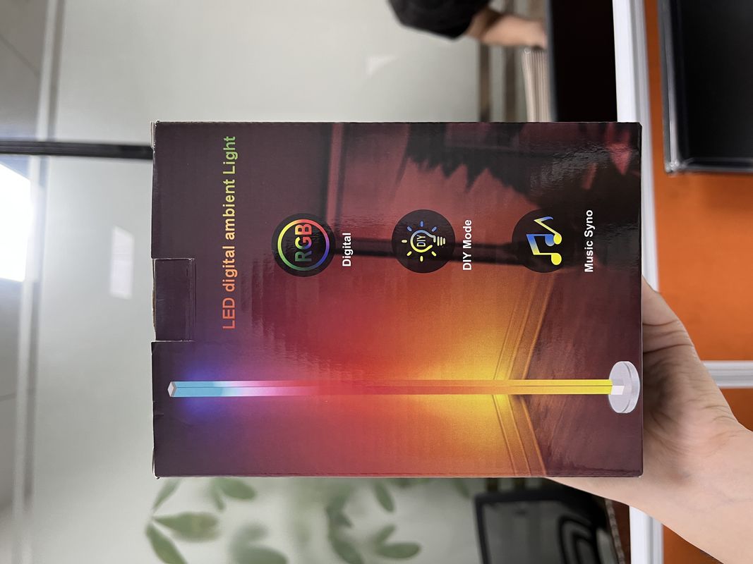 RGB Led Corner Floor Lamp Home.hotel.lighting Декоративная функция для современной гостиной