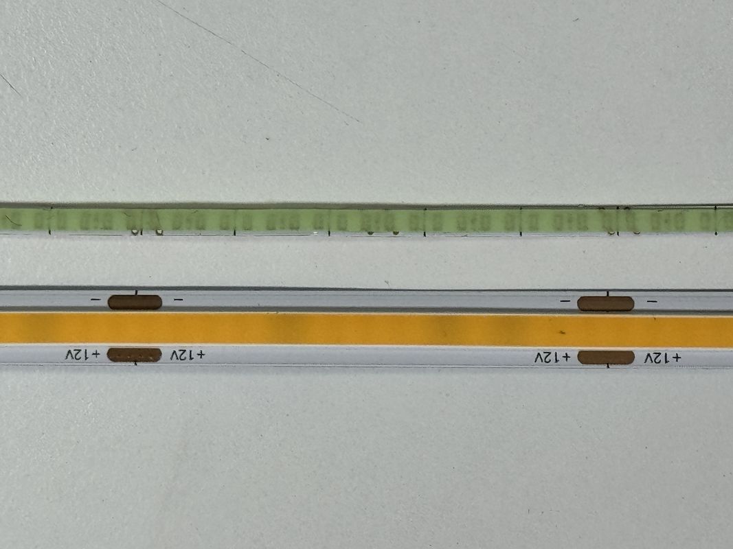 Высокая яркость 12V 5V COB светодиодная лента с высоким CRI и цветовой температурой 2700k-6500k