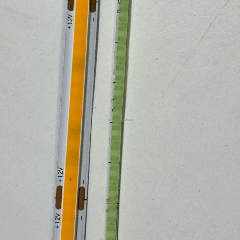 COB LED полоса 12V 1CM резка 3MM Ультра тонкая ширина 5MM 100lm CRI90 3 320LEDs двойной PCB