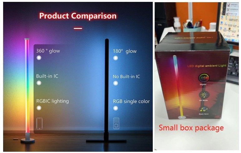 Светодиодные лампы RGB для внутренней гостиной от Hongtop