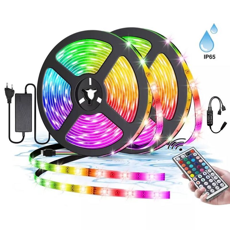 12V 5V 2835 5050 RGB WIFI Tuya Умные светодиодные световые ленты Синхронизация музыки для декорации умного дома