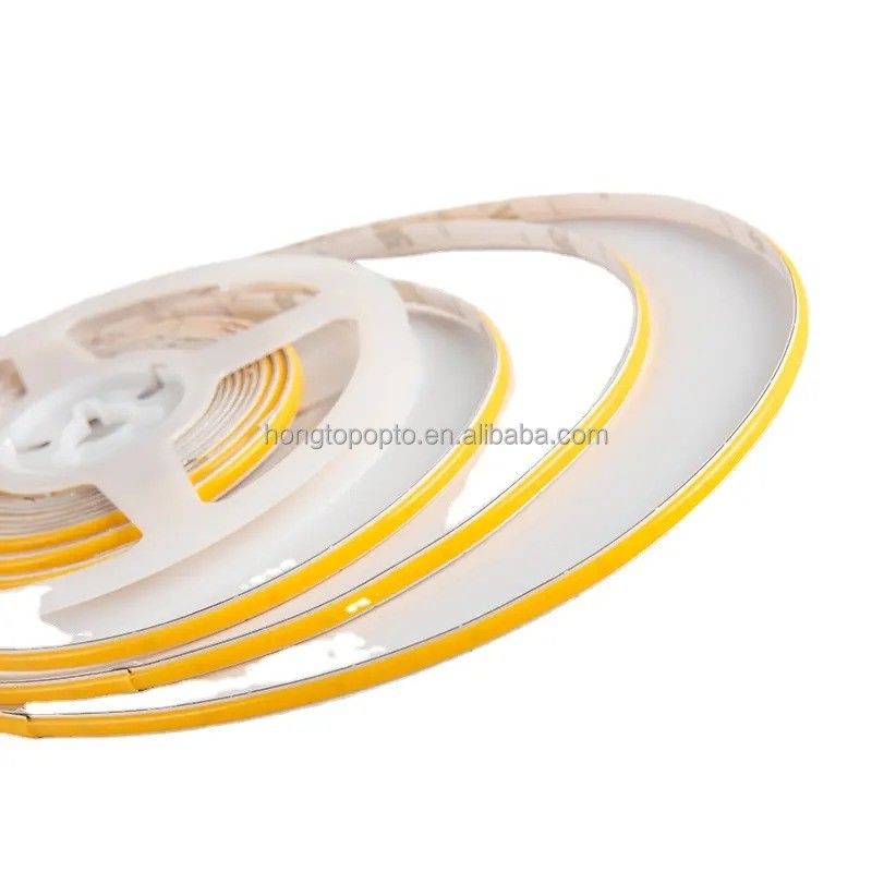 COB LED полоса 12V 1CM резка 3MM Ультра тонкая ширина 5MM 100lm CRI90 3 320LEDs двойной PCB