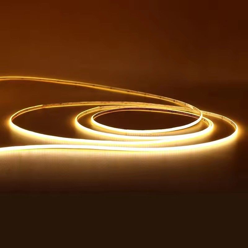 5В Ультратонкие 400LEDs COB светодиодные светодиоды 3 мм водонепроницаемый 3000k 4000k 12V 220v 1 см отрезаемый
