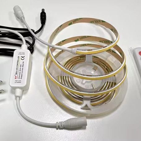 COB LED Strip DC24V CRI90 312LEDs/m IP33 IP40 IP44 со стабильным полным освещением 10 м