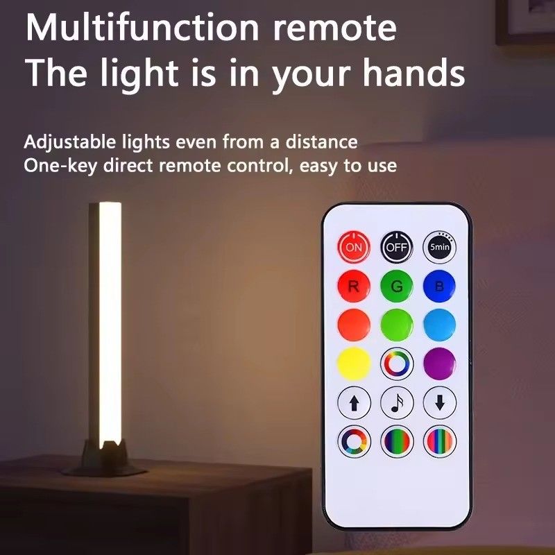 DIY HONGTOP APP Control RGBIC Цветная напольная лампа для декоративной спальни 25cm 30cm 5V