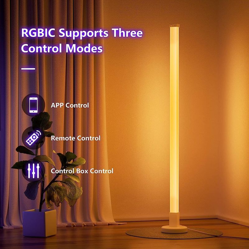 RGB цветной пульт дистанционного управления светодиодная напольная лампа Бесплатный образец для освещения спальни