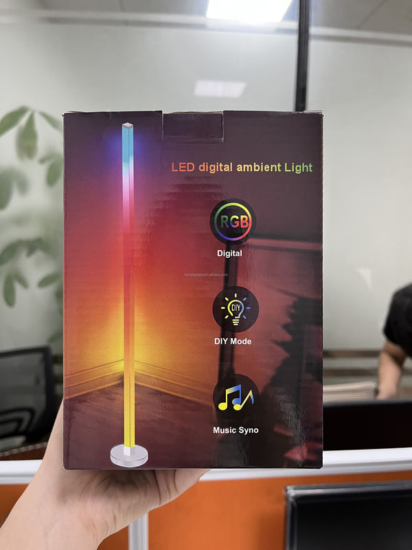 RGBIC Smart Home Lighting 3,5 Вт Цветная светодиодная подлогая лампа для спальни 45 см Настольная версия