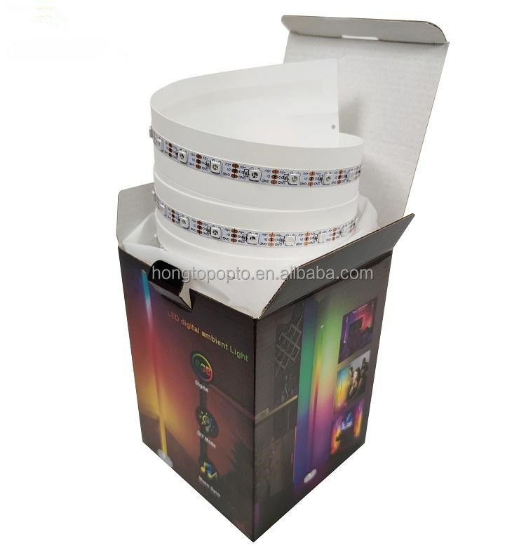 80lm/w Домашняя атмосфера Умная подсветка с изменением цвета USB RGB и инфракрасным контроллером