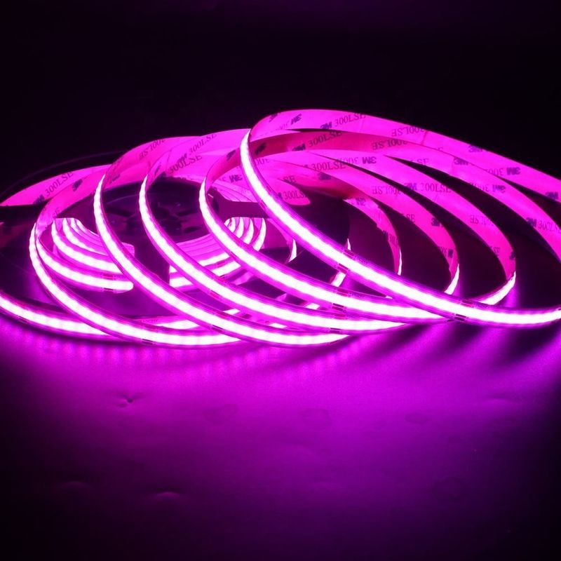 12v 24v 576LEDs RGB Цветовая температура Cob Led Световой ленты Снижаемый с и CRI Ra 90
