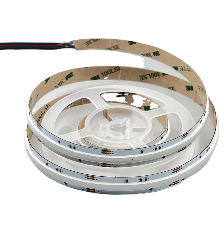 COB RGB 1080 светодиодов/м светодиодная полоса с суперяркостью и широким углом луча 120 градусов