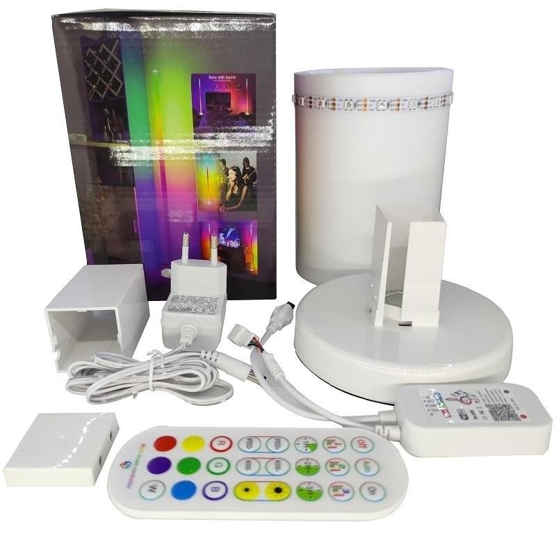 Материал корпуса лампы ABS 5V DC Input RGBIC Corner Standing Lamp App Smart Home Light