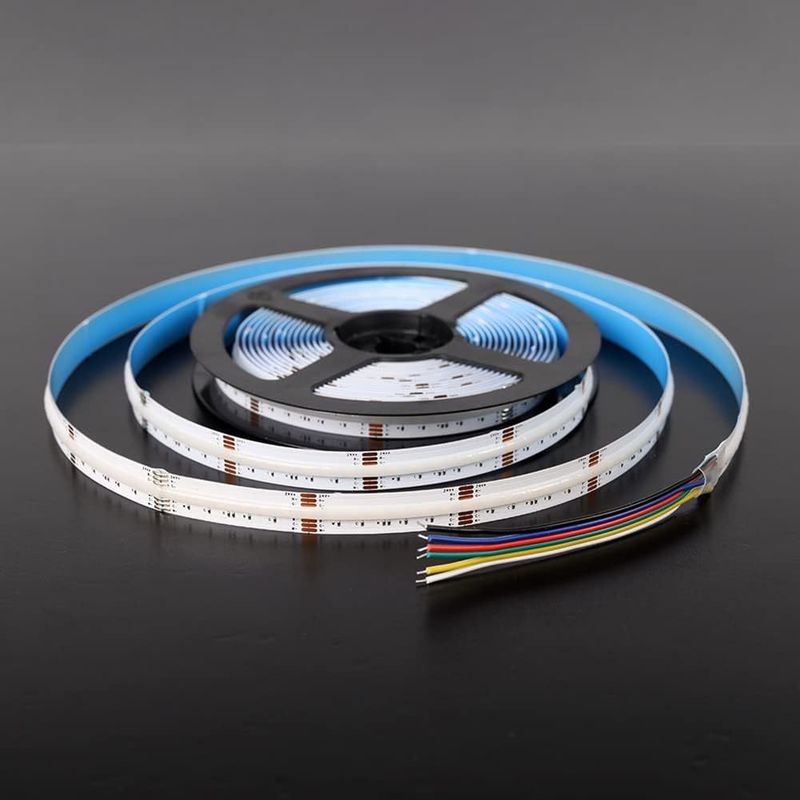 24V RGBCCT светодиодные ленточные огни COB 840LED для ландшафтного декоративного внутреннего освещения