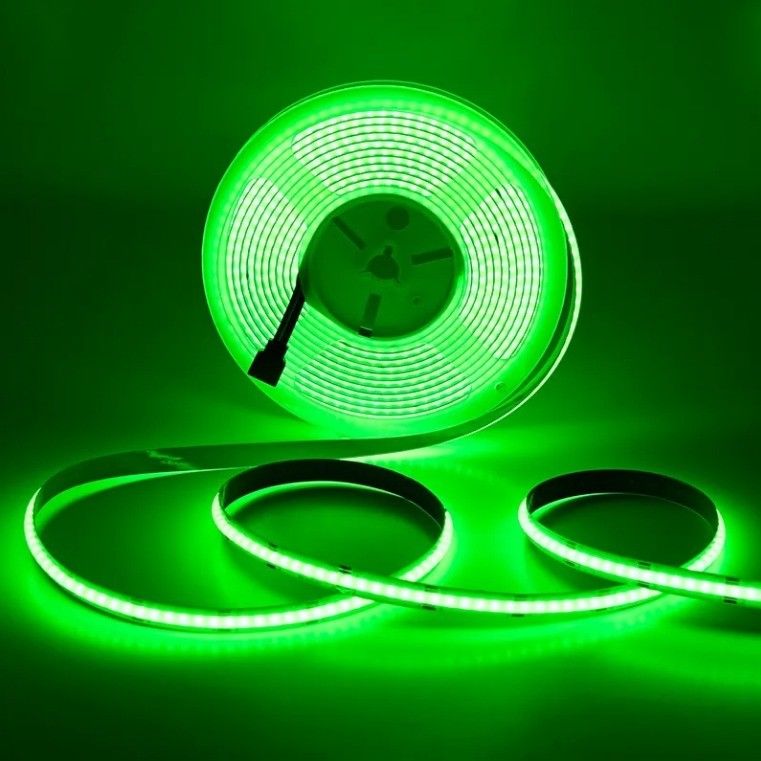 80lm/w 400leds/m Ultra Thin 5V 12V 24V IP20 Белая светодиодная лента 3mm 5mm Ширина Белая голубая красная зеленая светодиодная лента FCOB