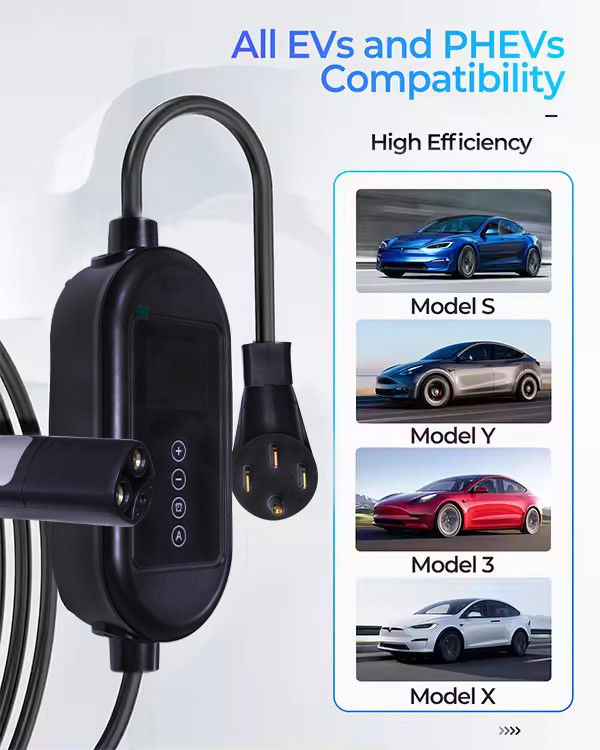LCD-индикатор Light EV Fast Charger для энергобезопасных транспортных средств уровня 2 TSL в коробке