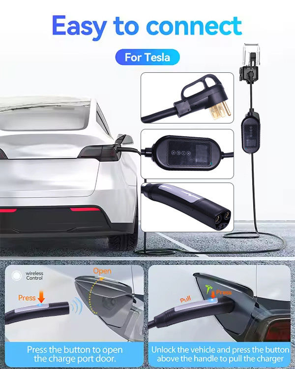 LCD-индикатор Light EV Fast Charger для энергобезопасных транспортных средств уровня 2 TSL в коробке